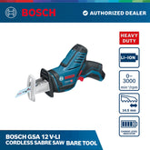 Bosch GSA 12 V-Li Cordless Sabre SawBare tool